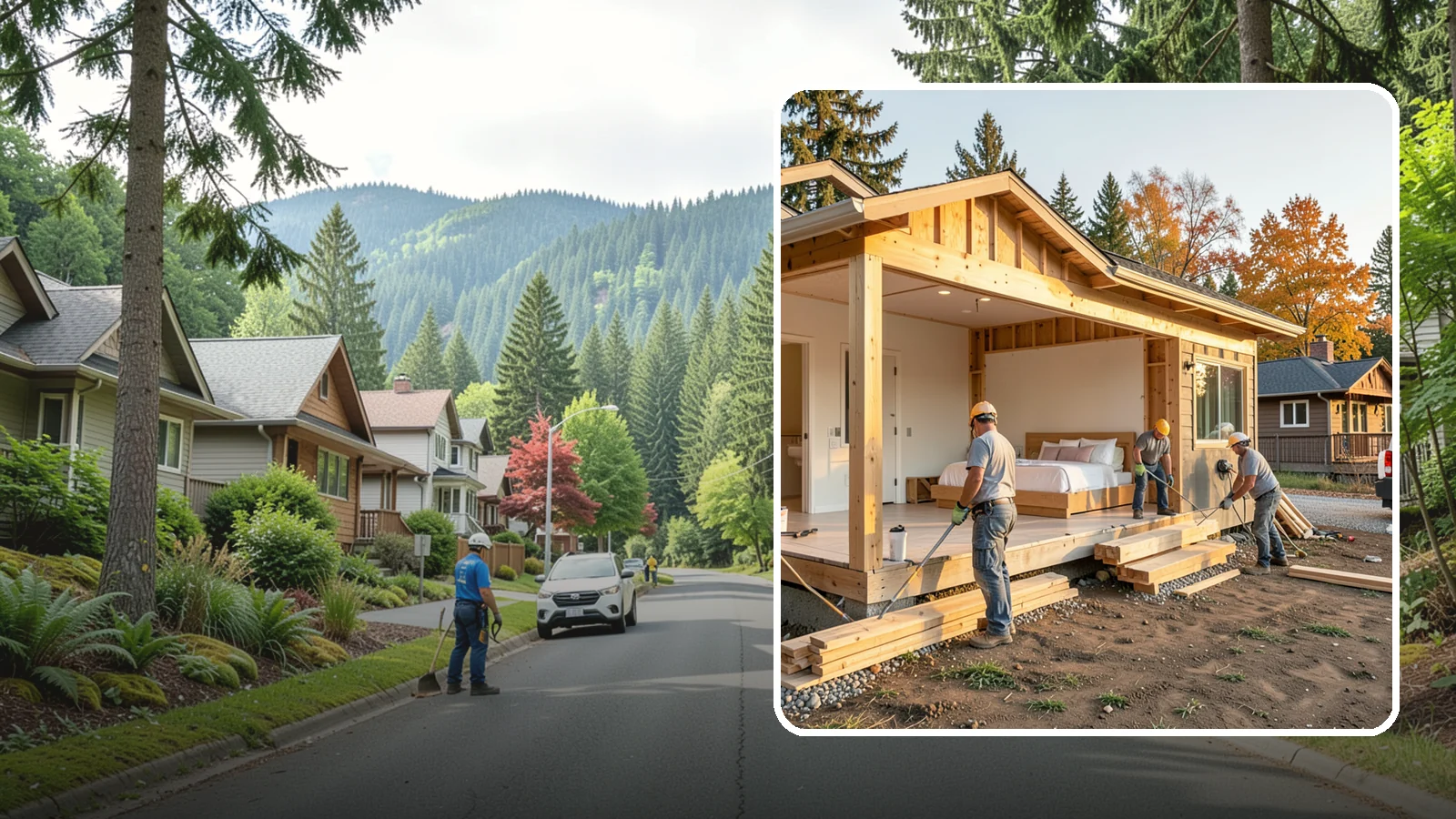 Master Suite Addition in Darrington, Snohomish County, WA - A master suite addition adds a private primary bedroom, bath, and closet retreat to your home.
