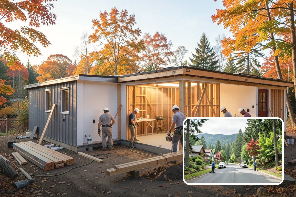 Master Suite Addition in Darrington, Snohomish County, WA - Creates a private retreat separate from other bedrooms