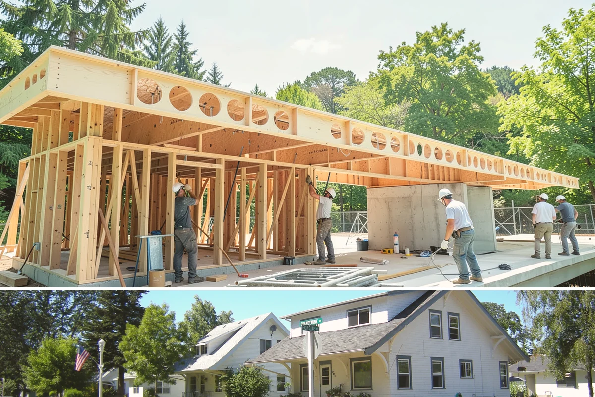 Master Suite Addition in DuPont, Pierce County, WA - We frame and dry-in during summer, then complete the interior bath and finishes through the wetter months.