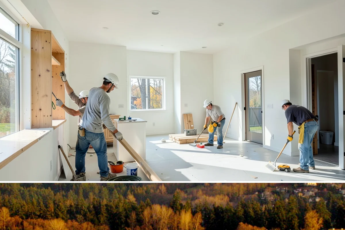 Master Suite Addition in Kenmore, King County, WA - We frame and dry-in during summer, then complete the interior bath and finishes through the wetter months.