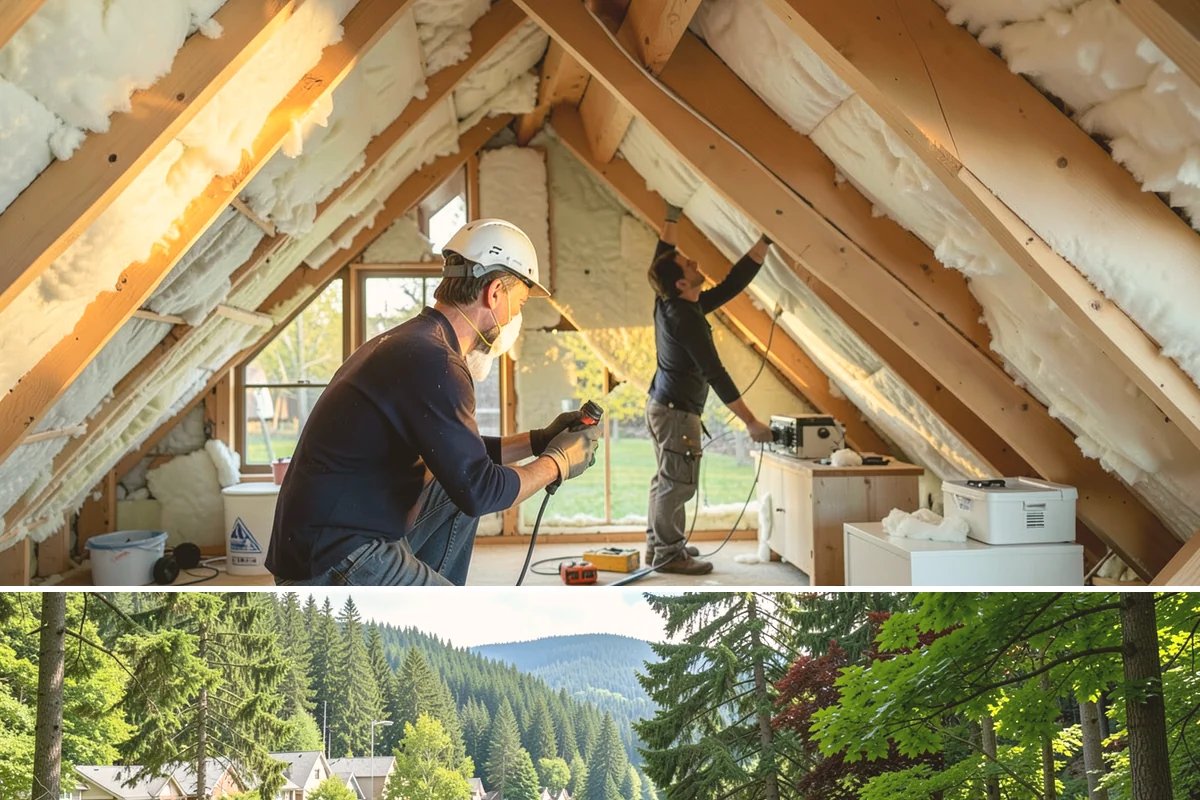 Master Suite Addition in Lake Forest Park, King County, WA - We frame and dry-in during summer, then complete the interior bath and finishes through the wetter months.