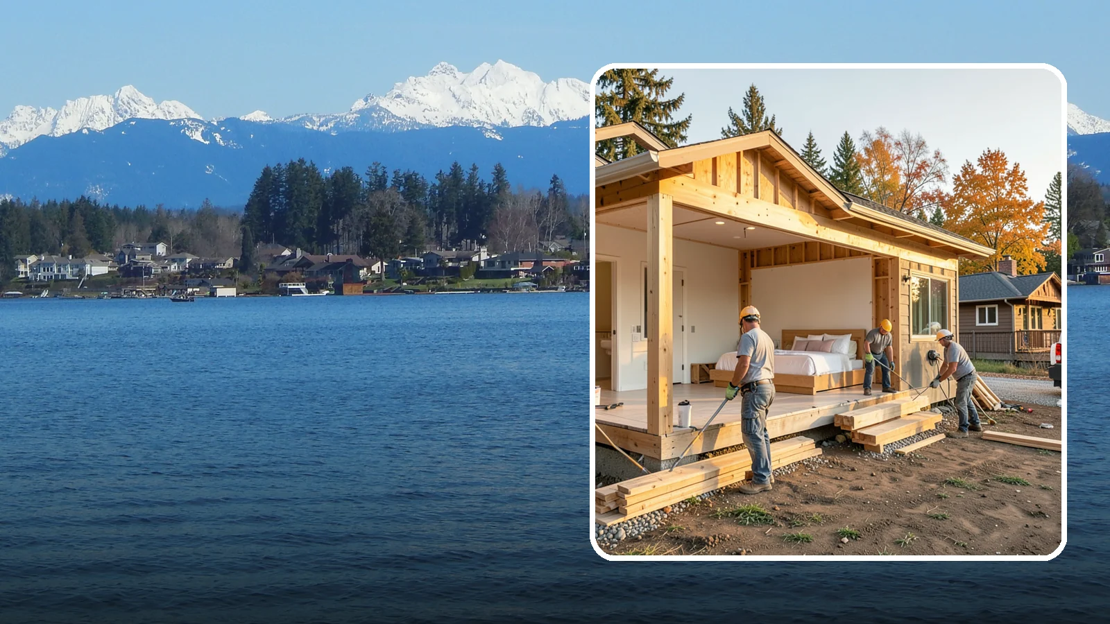 Master Suite Addition in Lake Stevens, Snohomish County, WA - A master suite addition adds a private primary bedroom, bath, and closet retreat to your home.