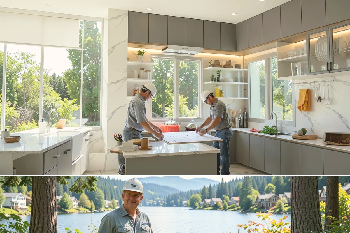 Master Suite Addition in Milton, King County, WA - We frame and dry-in during summer, then complete the interior bath and finishes through the wetter months.