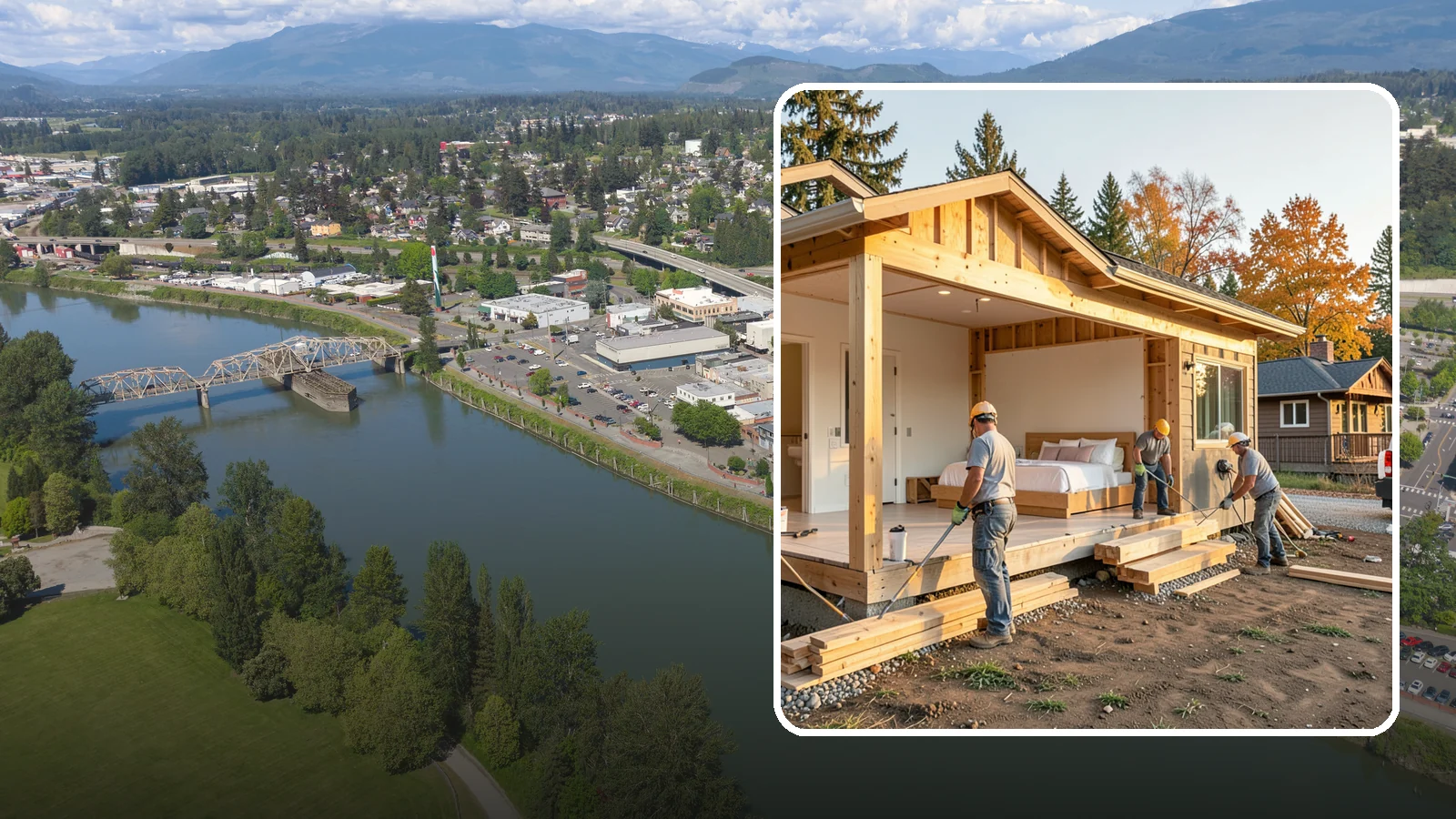 Master Suite Addition in Mount Vernon, Skagit County, WA - A master suite addition adds a private primary bedroom, bath, and closet retreat to your home.