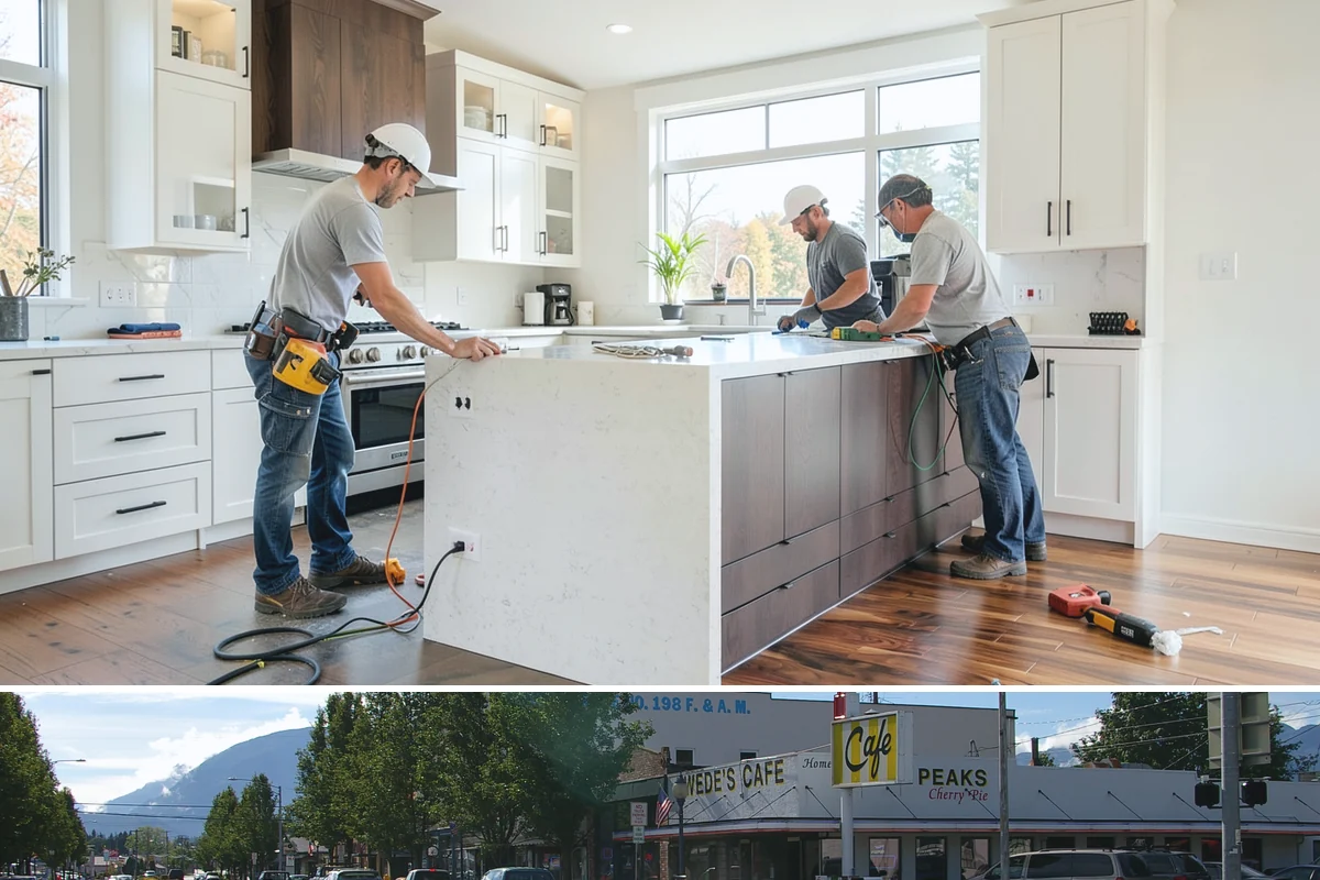 Master Suite Addition in North Bend, King County, WA - We frame and dry-in during summer, then complete the interior bath and finishes through the wetter months.