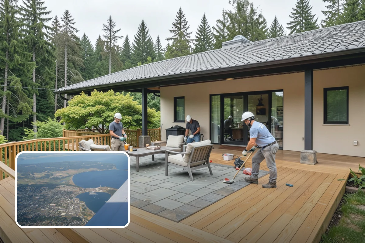 Master Suite Addition in Oak Harbor, Island County, WA - Creates a private retreat separate from other bedrooms