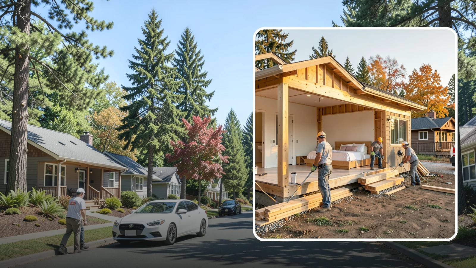 Master Suite Addition in Orting, Pierce County, WA - A master suite addition adds a private primary bedroom, bath, and closet retreat to your home.