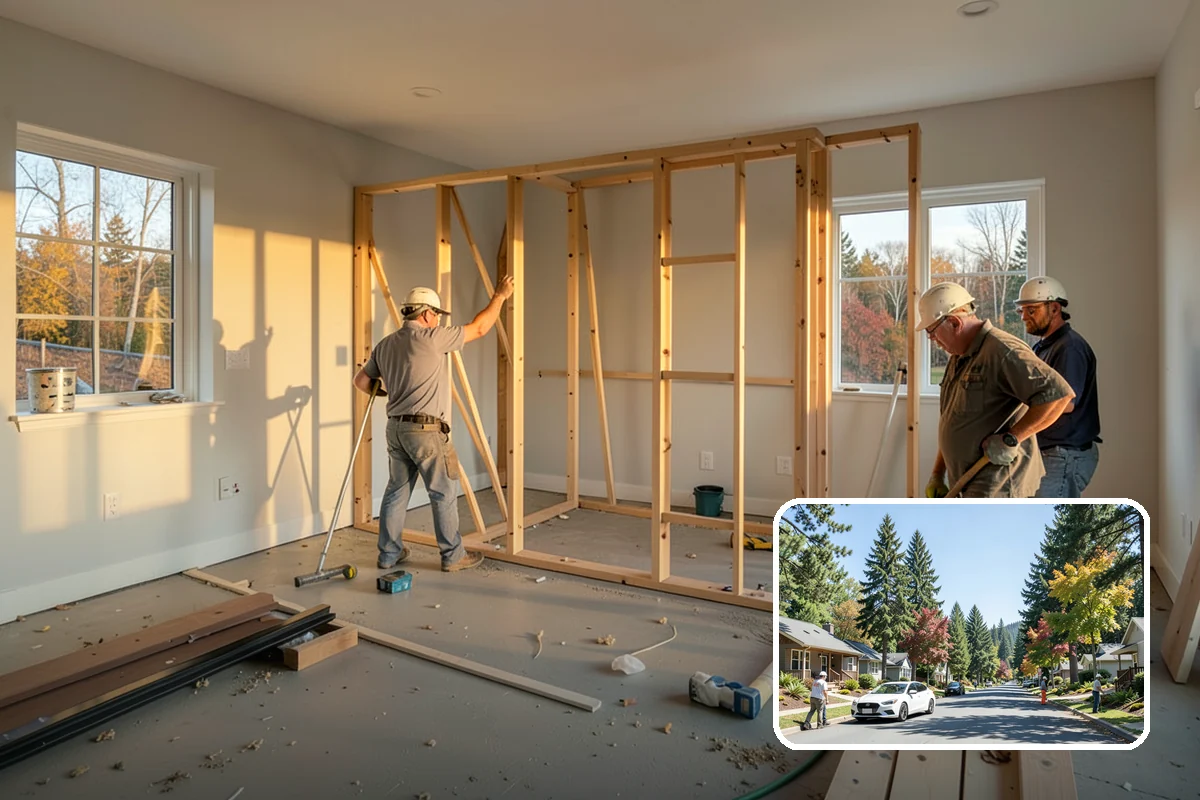 Master Suite Addition in Orting, Pierce County, WA - Creates a private retreat separate from other bedrooms