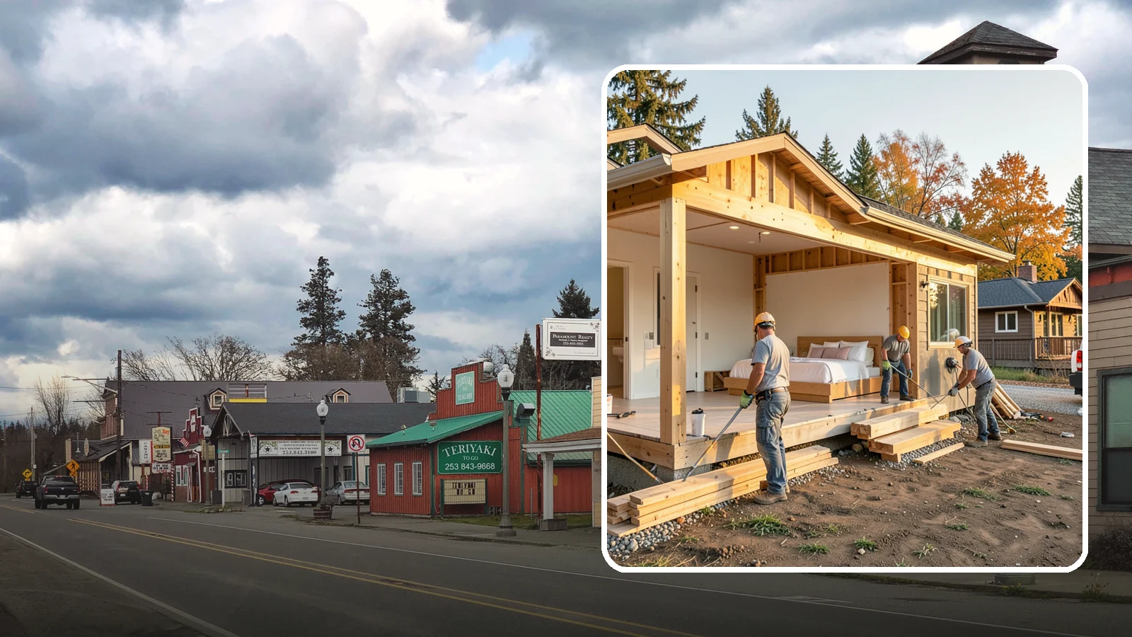 Master Suite Addition in Roy, Pierce County, WA - A master suite addition adds a private primary bedroom, bath, and closet retreat to your home.