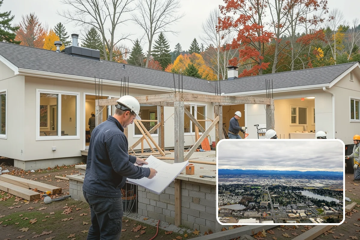 Master Suite Addition in SeaTac, King County, WA - Creates a private retreat separate from other bedrooms