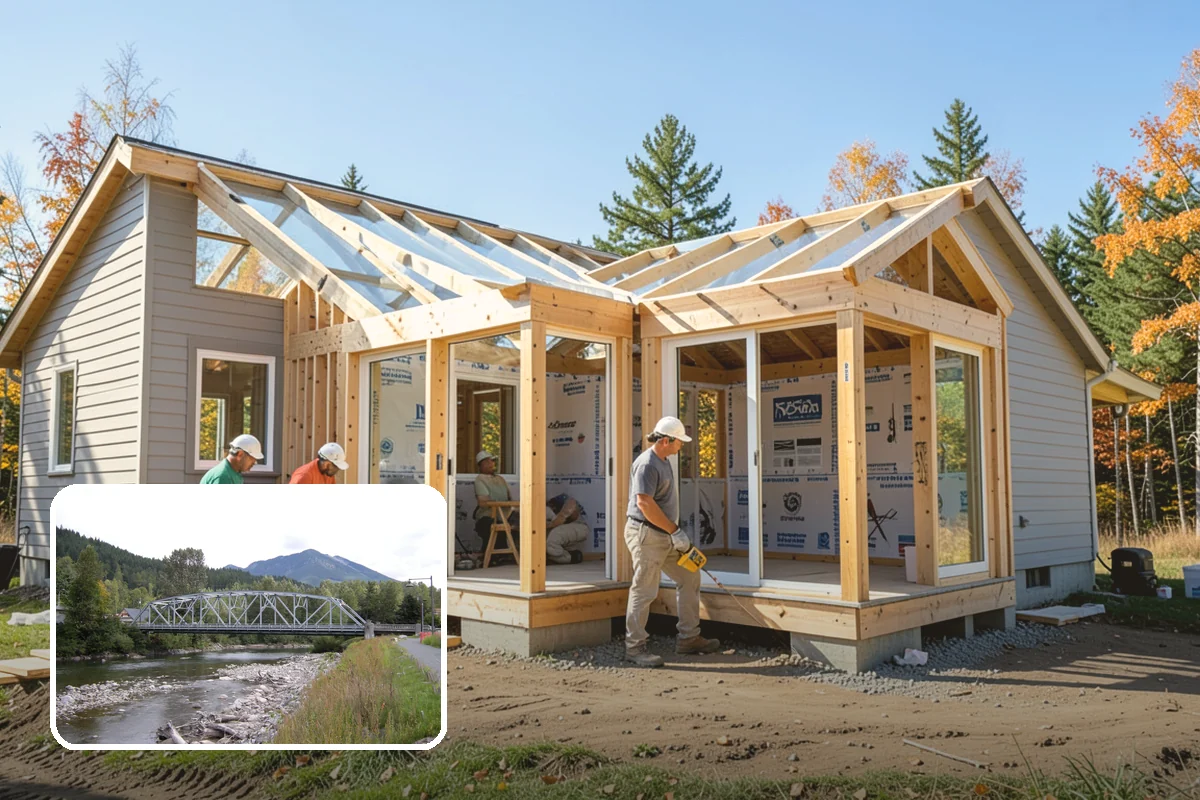 Master Suite Addition in Skykomish, King County, WA - Creates a private retreat separate from other bedrooms