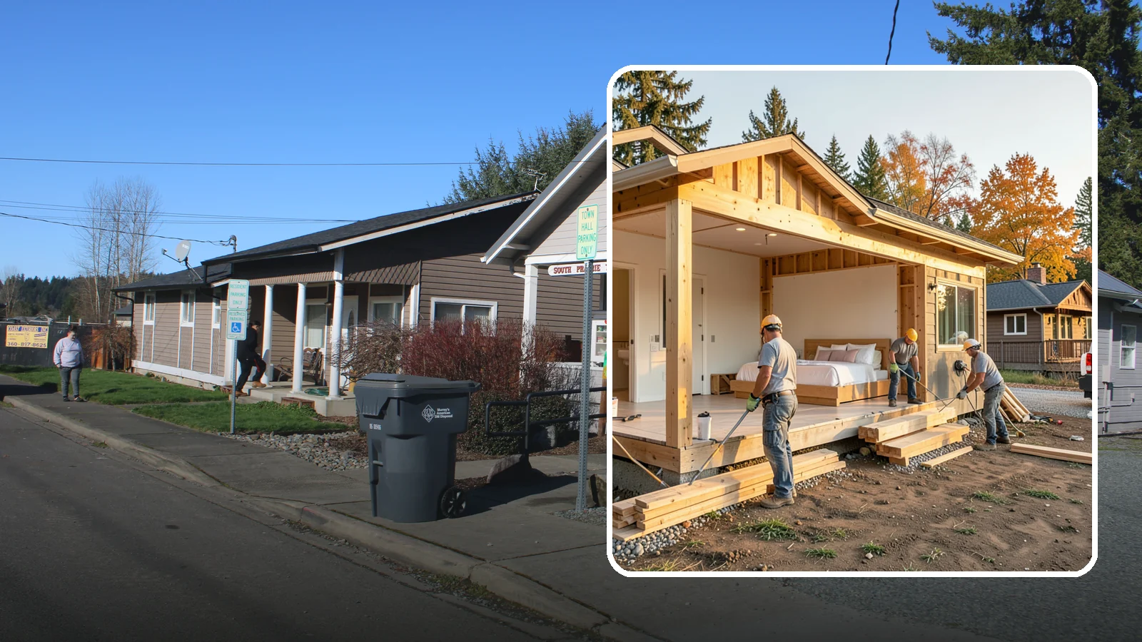 Master Suite Addition in South Prairie, Pierce County, WA - A master suite addition adds a private primary bedroom, bath, and closet retreat to your home.
