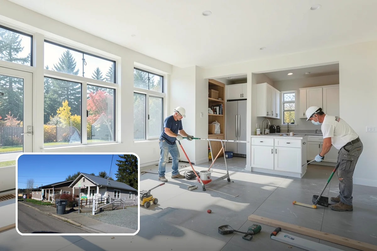 Master Suite Addition in South Prairie, Pierce County, WA - Creates a private retreat separate from other bedrooms