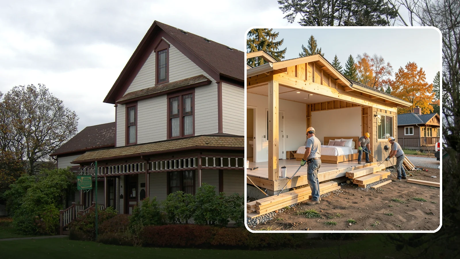 Master Suite Addition in Sumner, Pierce County, WA - A master suite addition adds a private primary bedroom, bath, and closet retreat to your home.
