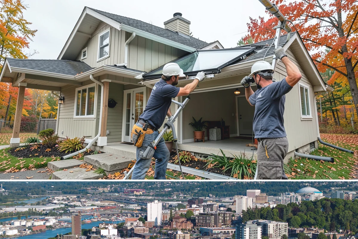 Master Suite Addition in Tacoma, Pierce County, WA - We frame and dry-in during summer, then complete the interior bath and finishes through the wetter months.