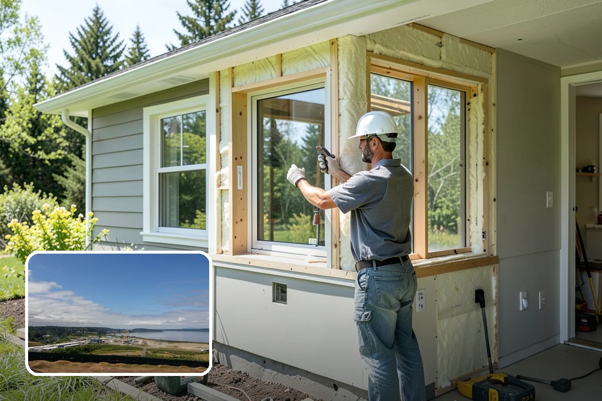 Master Suite Addition in University Place, Pierce County, WA - Creates a private retreat separate from other bedrooms