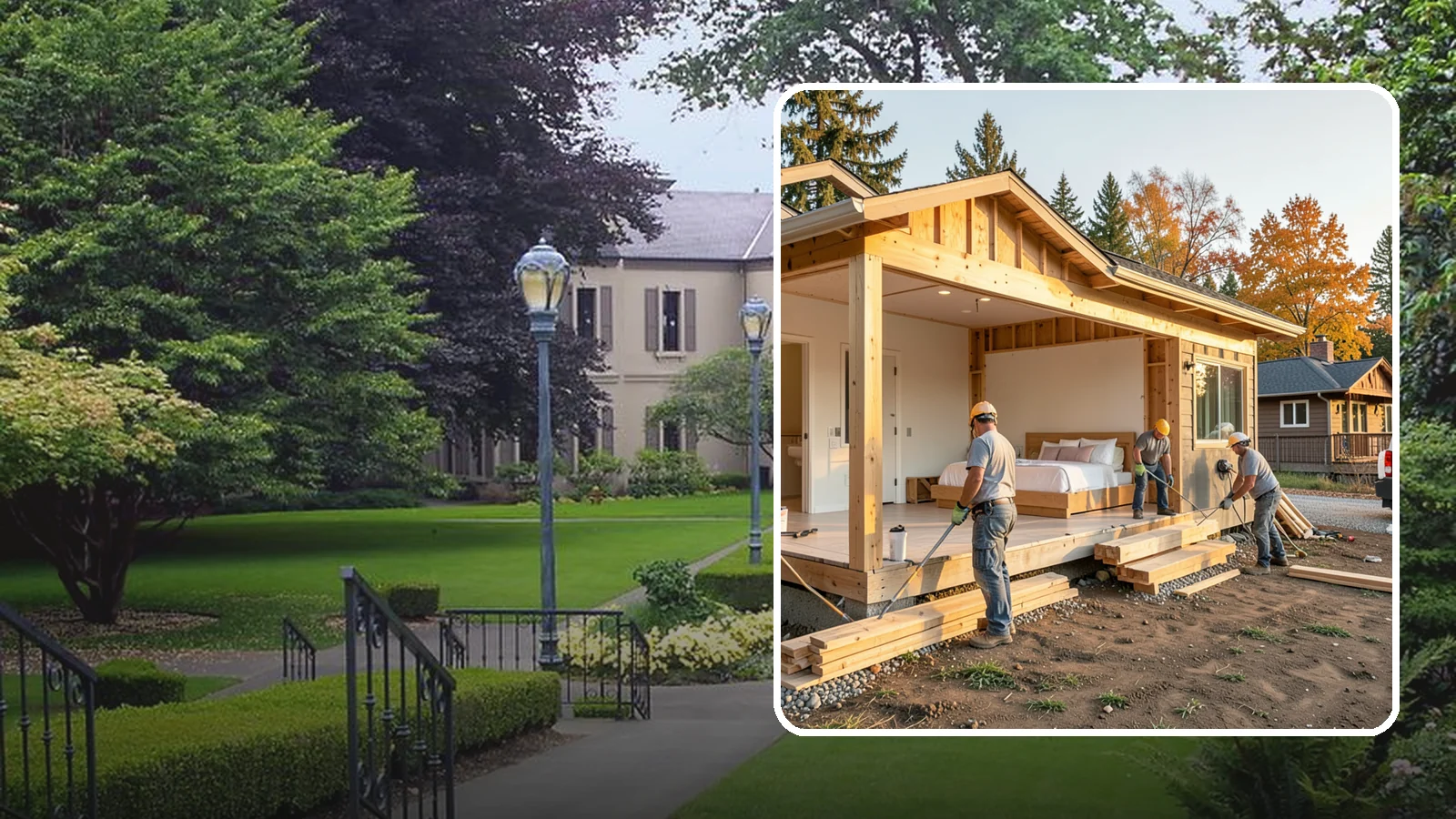 Master Suite Addition in Woodinville, King County, WA - A master suite addition adds a private primary bedroom, bath, and closet retreat to your home.