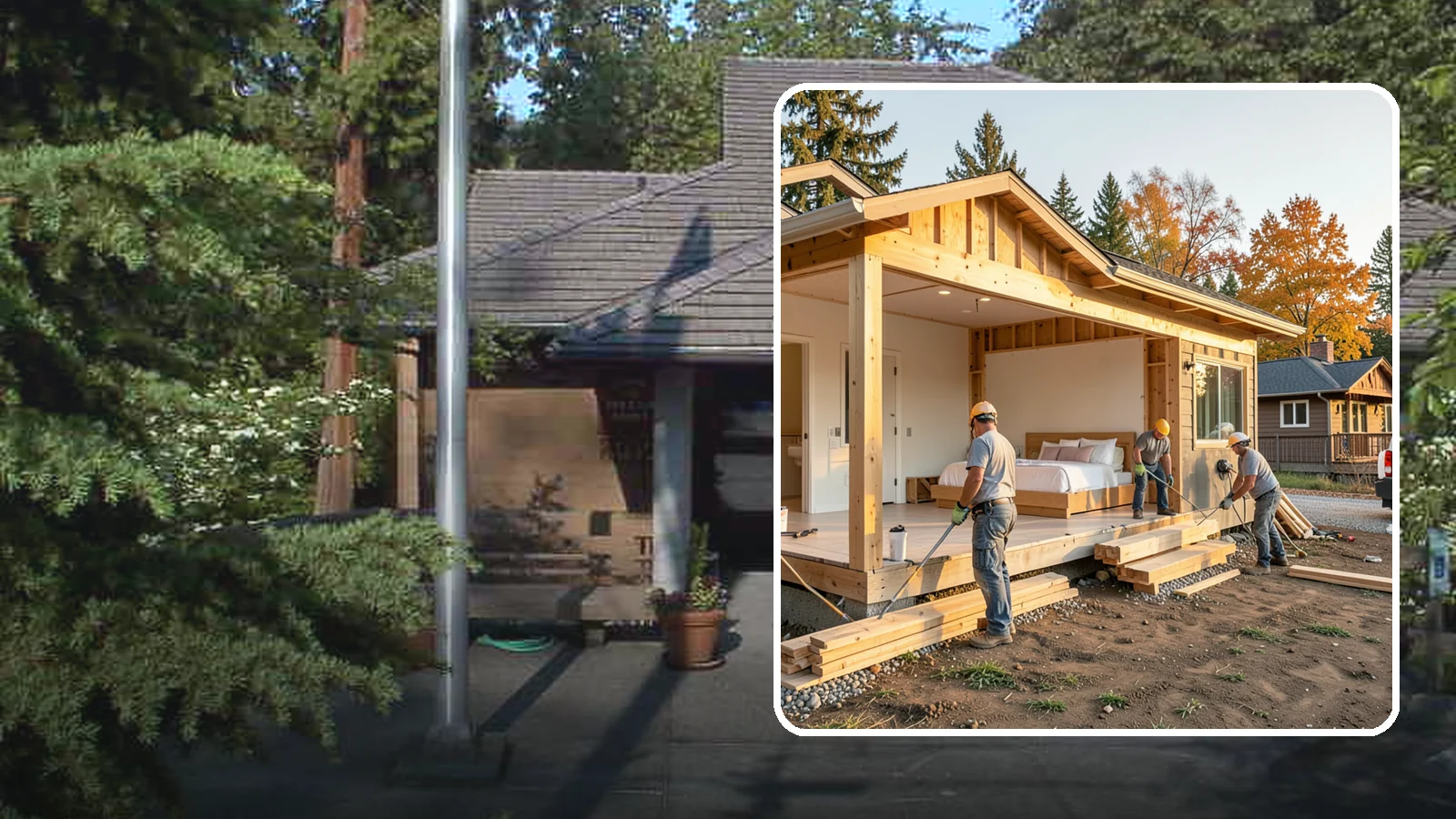 Master Suite Addition in Yarrow Point, King County, WA - A master suite addition adds a private primary bedroom, bath, and closet retreat to your home.