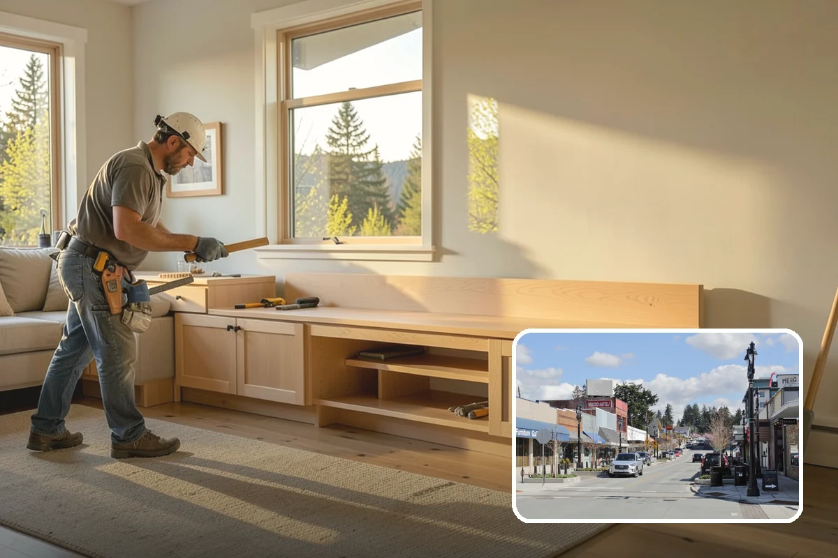 Media Room Construction in Bothell, King County, WA - Wiring for displays, audio, and gaming systems