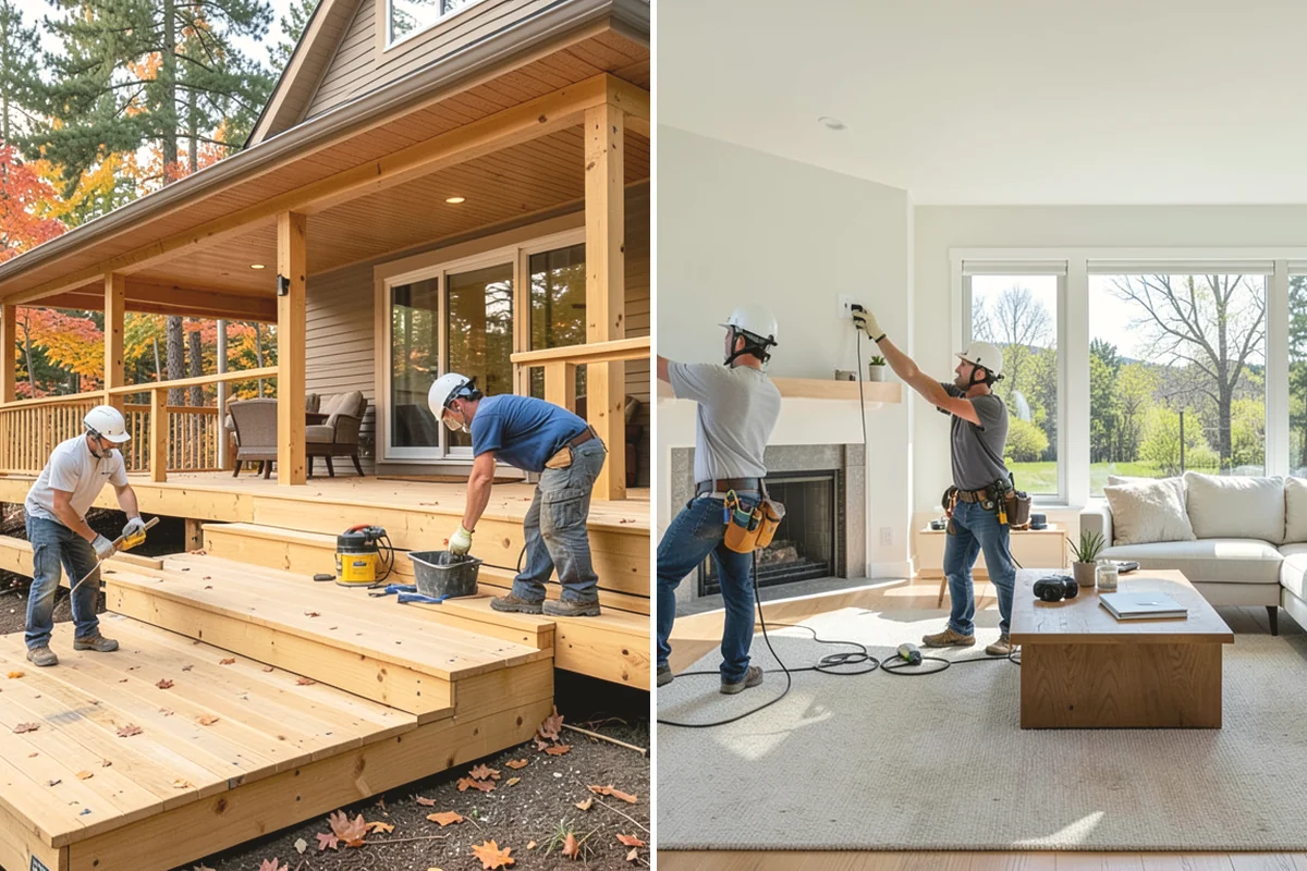 Media Room Construction in Burlington, Skagit County, WA - We discuss how the family will use the room