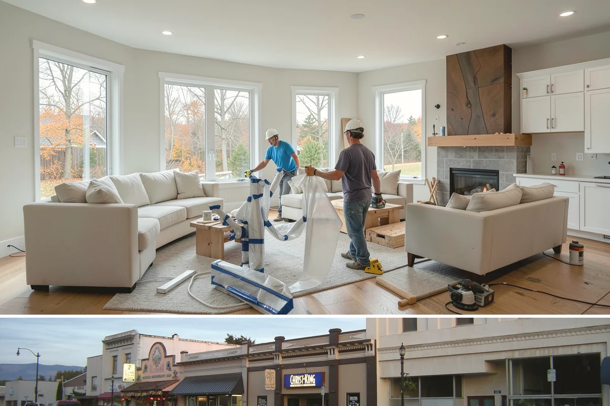 Media Room Construction in Burlington, Skagit County, WA - Media room projects run year-round and make a great pre-winter upgrade for indoor entertainment.