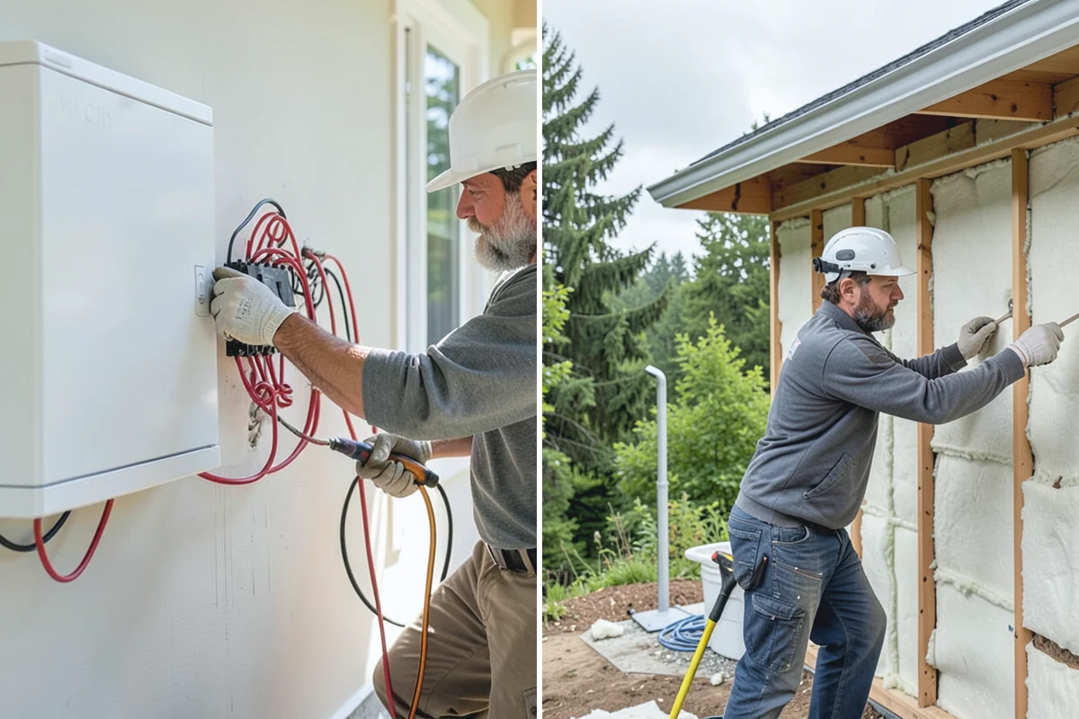 Media Room Construction in Coupeville, Island County, WA - We discuss how the family will use the room