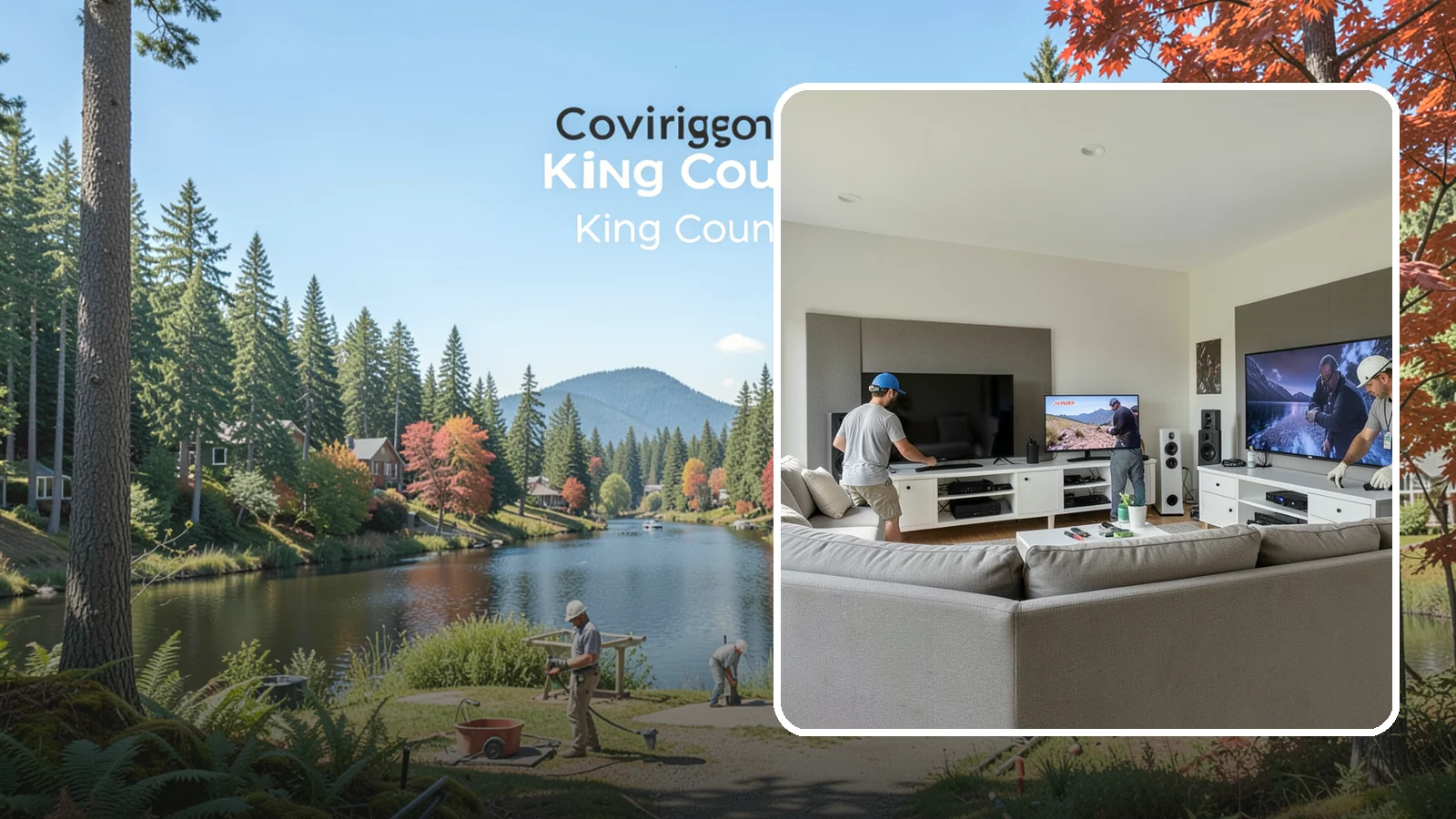 Media Room Construction in Covington, King County, WA - We create flexible media rooms that combine comfortable viewing, gaming, and gathering in one space.