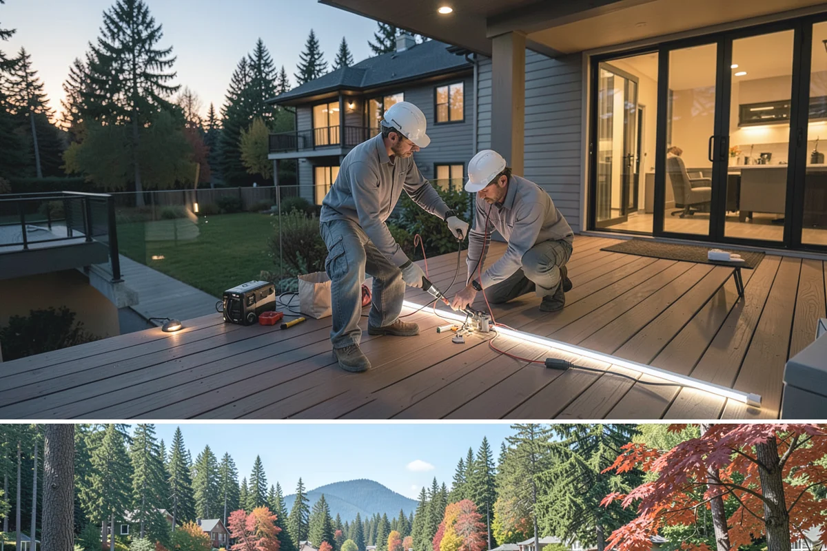 Media Room Construction in Covington, King County, WA - Media room projects run year-round and make a great pre-winter upgrade for indoor entertainment.