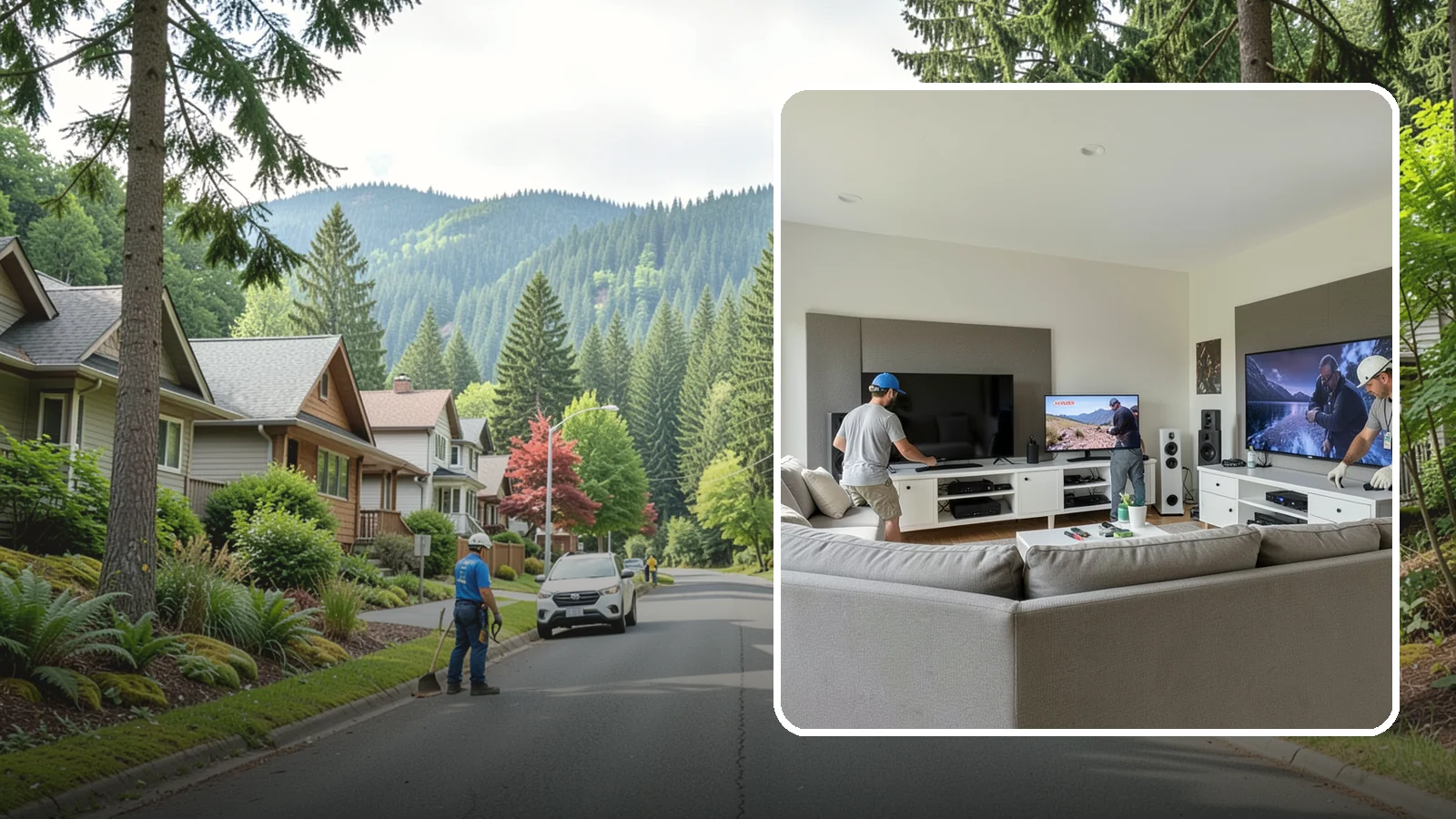 Media Room Construction in Darrington, Snohomish County, WA - We create flexible media rooms that combine comfortable viewing, gaming, and gathering in one space.