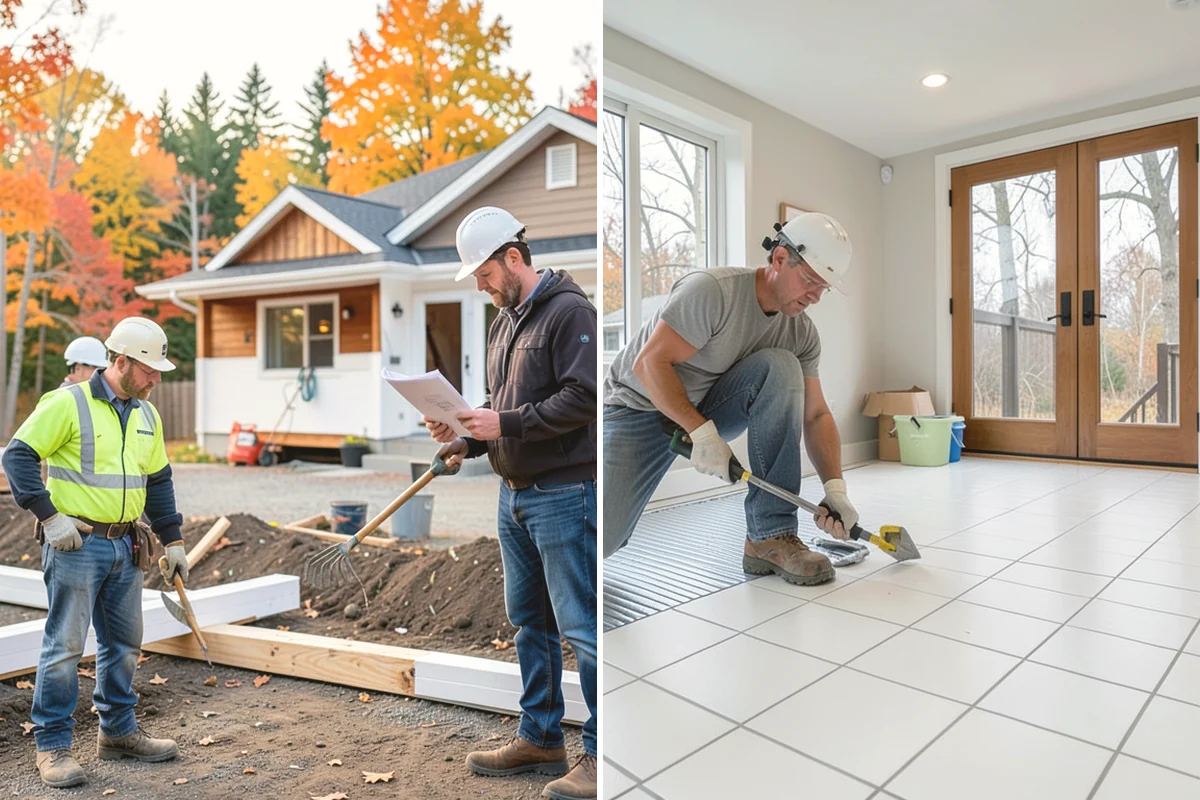 Media Room Construction in Duvall, King County, WA - We discuss how the family will use the room