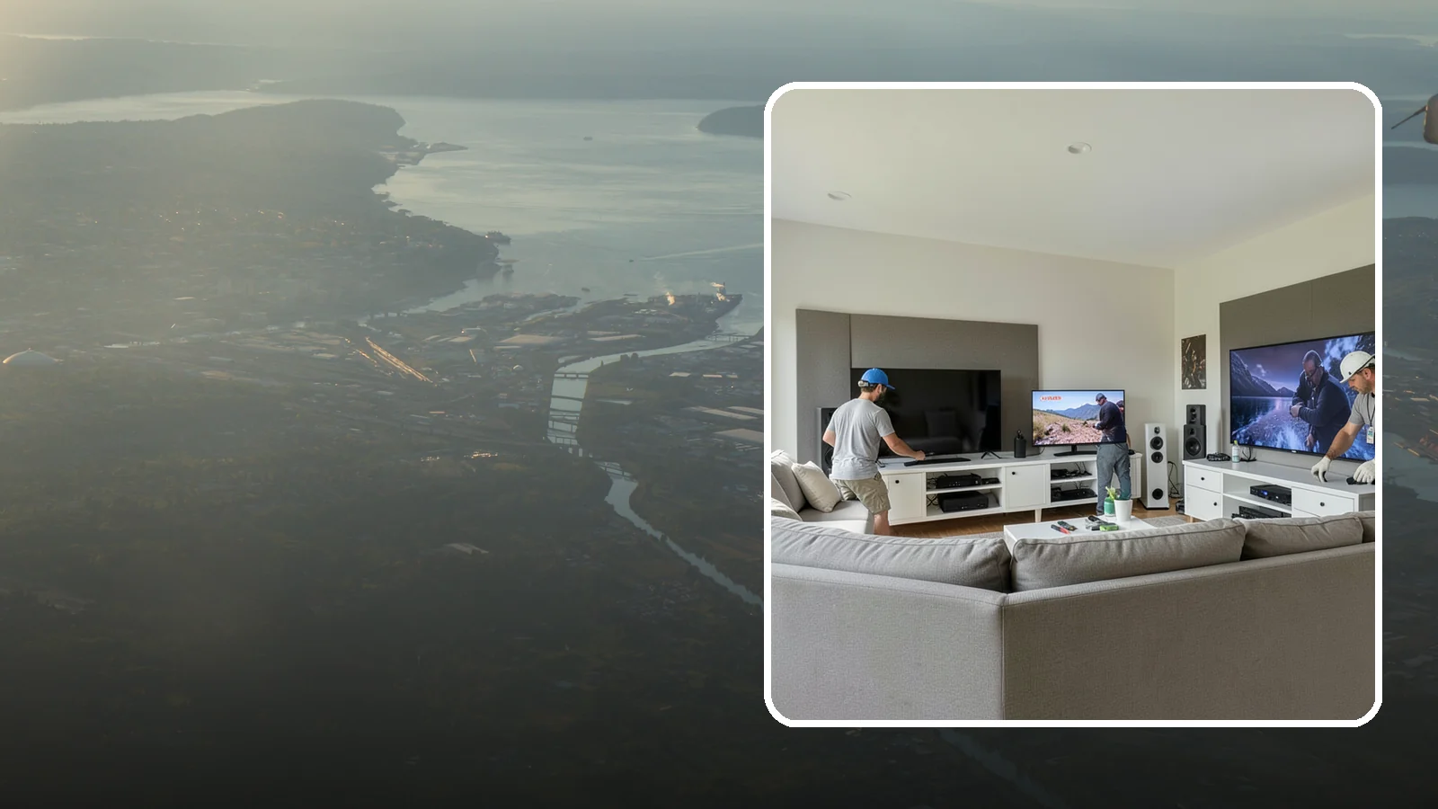 Media Room Construction in Fife, Pierce County, WA - We create flexible media rooms that combine comfortable viewing, gaming, and gathering in one space.