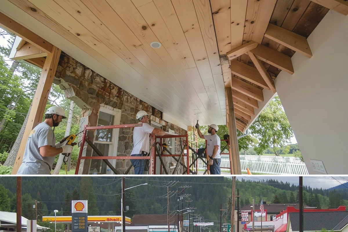 Media Room Construction in Granite Falls, Snohomish County, WA - Media room projects run year-round and make a great pre-winter upgrade for indoor entertainment.
