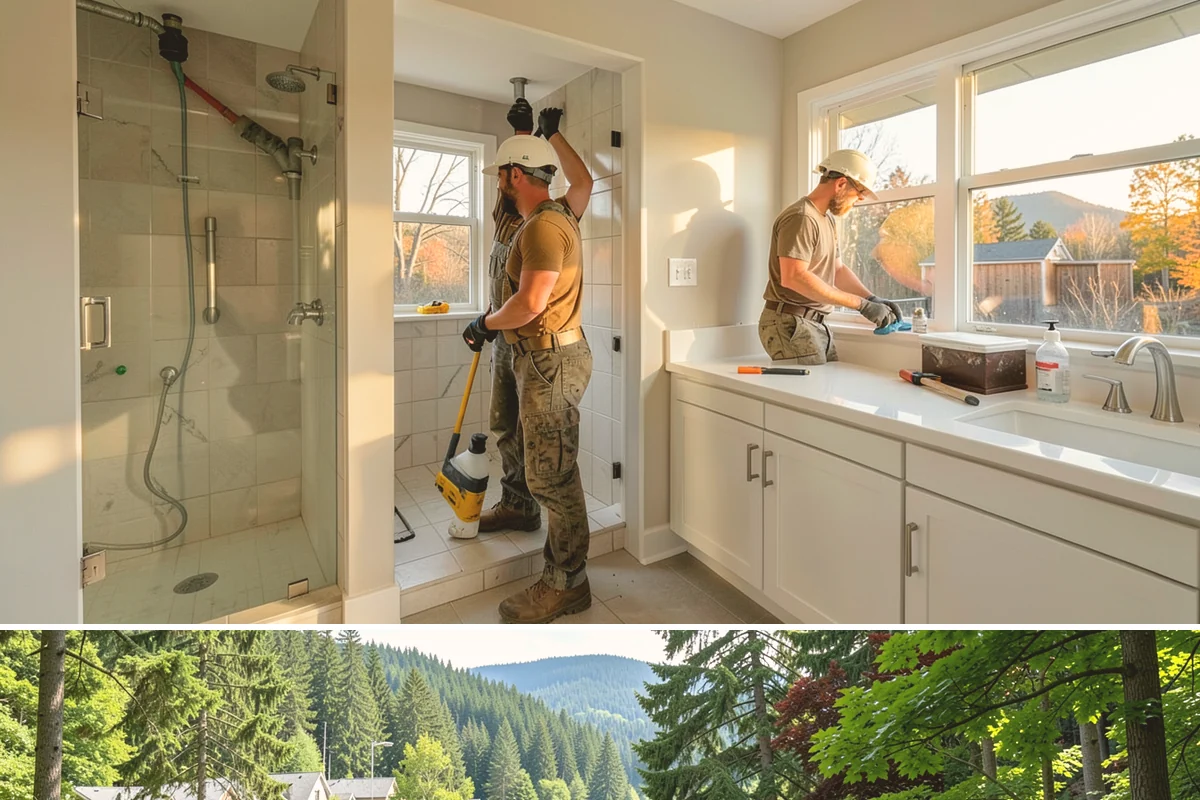 Media Room Construction in Lake Forest Park, King County, WA - Media room projects run year-round and make a great pre-winter upgrade for indoor entertainment.