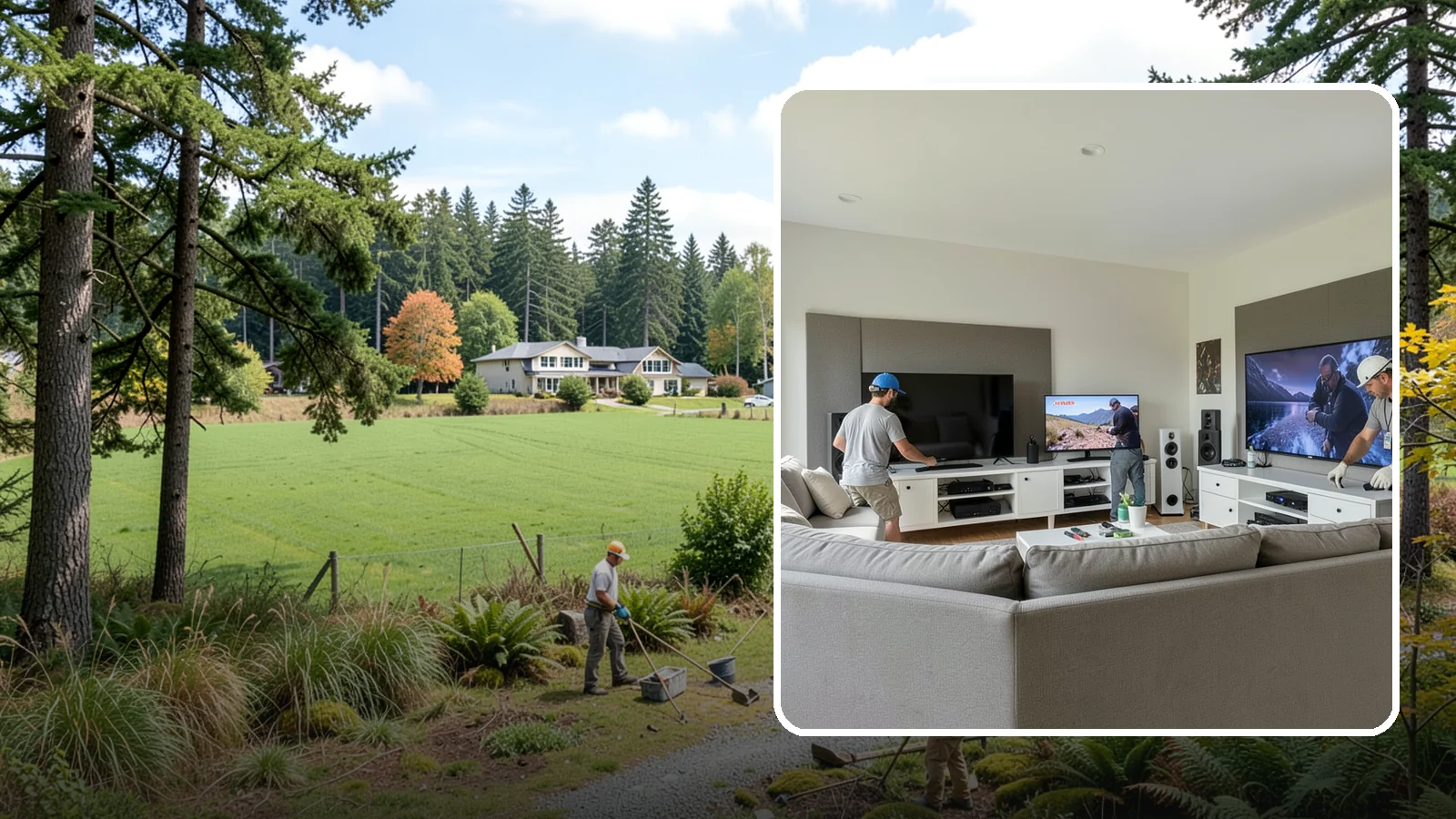 Media Room Construction in Lyman, Skagit County, WA - We create flexible media rooms that combine comfortable viewing, gaming, and gathering in one space.