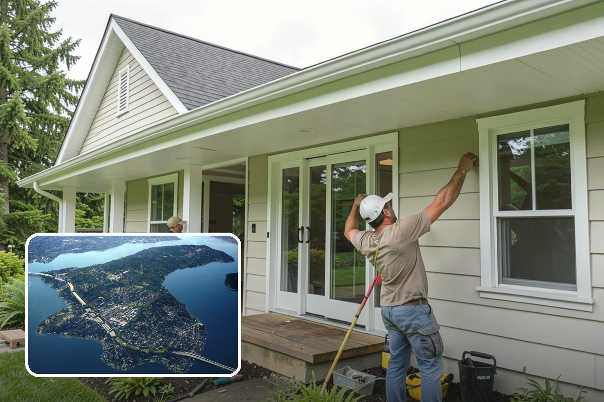Media Room Construction in Mercer Island, King County, WA - Wiring for displays, audio, and gaming systems