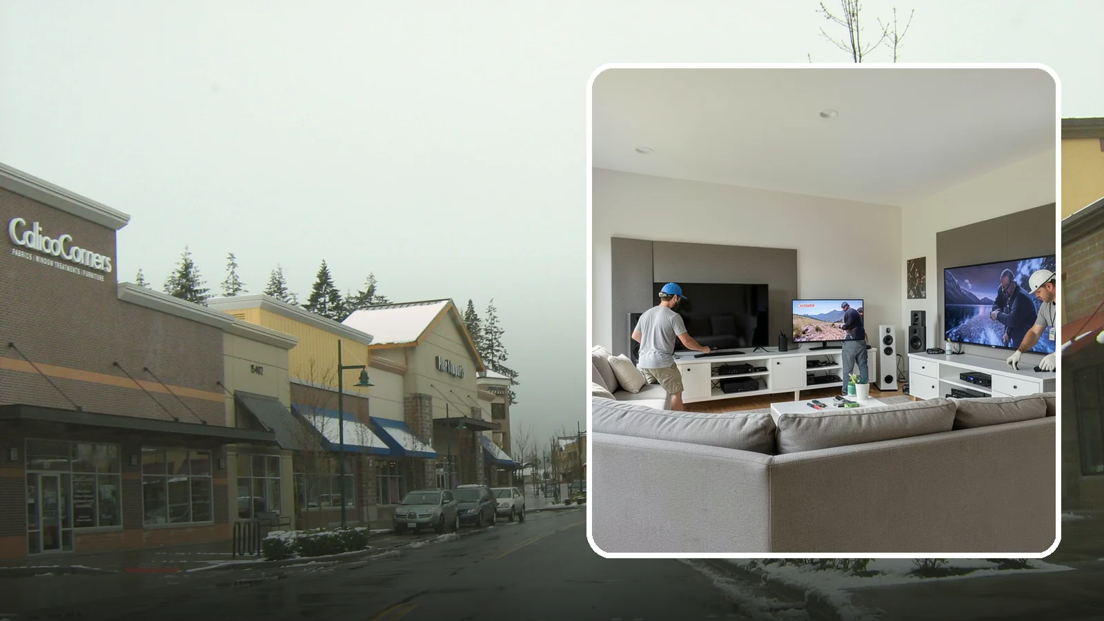 Media Room Construction in Mill Creek, Snohomish County, WA - We create flexible media rooms that combine comfortable viewing, gaming, and gathering in one space.