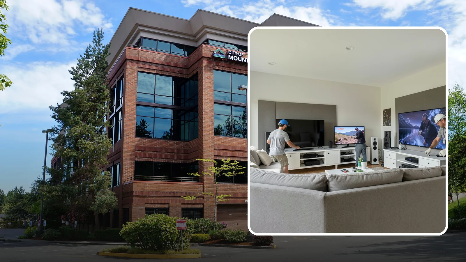 Media Room Construction in Mountlake Terrace, Snohomish County, WA - We create flexible media rooms that combine comfortable viewing, gaming, and gathering in one space.