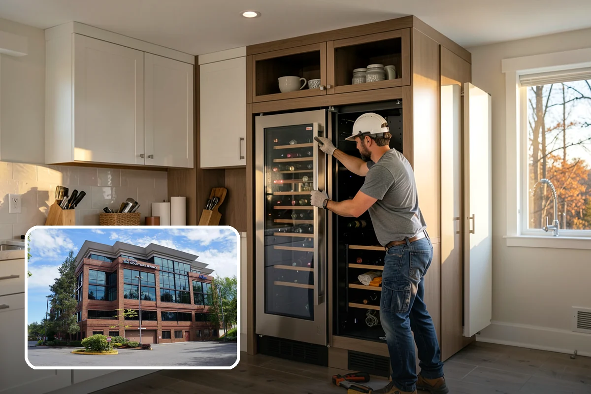 Media Room Construction in Mountlake Terrace, Snohomish County, WA - Wiring for displays, audio, and gaming systems