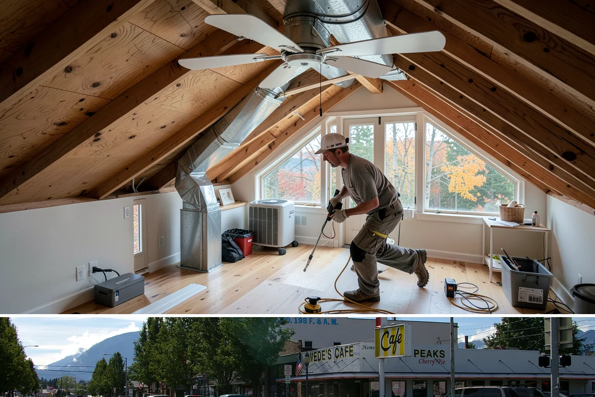 Media Room Construction in North Bend, King County, WA - Media room projects run year-round and make a great pre-winter upgrade for indoor entertainment.