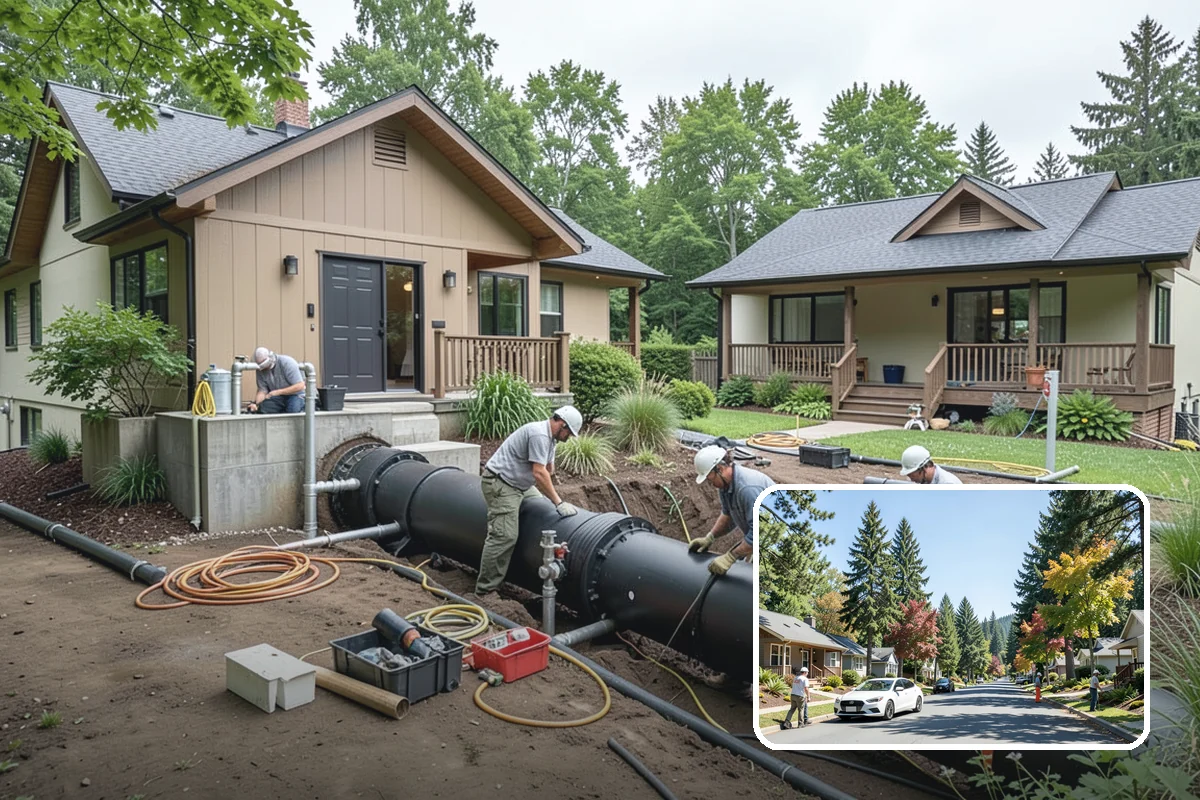 Media Room Construction in Orting, Pierce County, WA - Wiring for displays, audio, and gaming systems