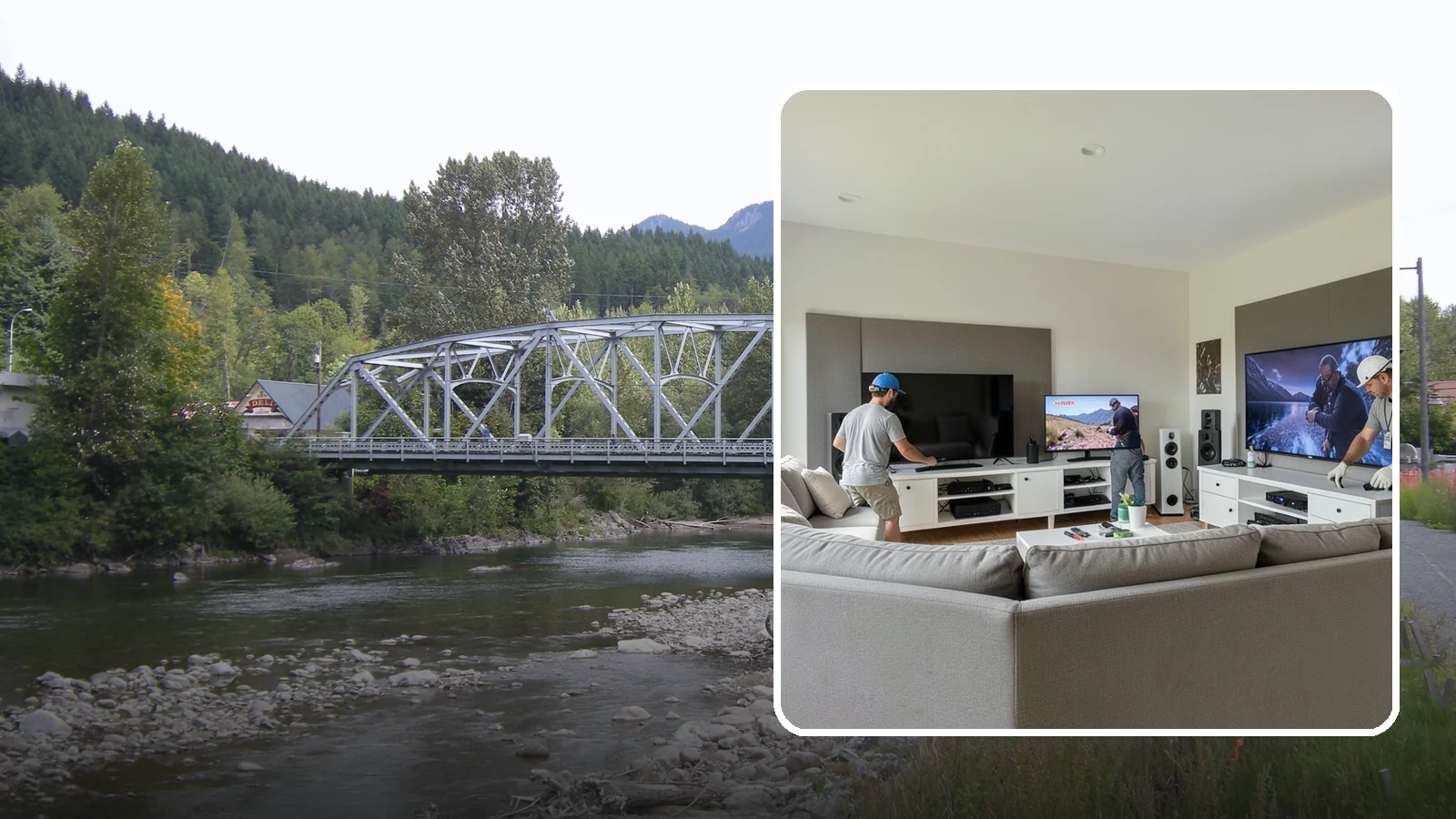 Media Room Construction in Skykomish, King County, WA - We create flexible media rooms that combine comfortable viewing, gaming, and gathering in one space.