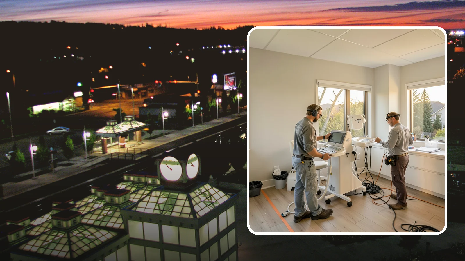 Medical Office Buildout in Auburn, King County, WA - Construction of clinics and medical offices with specialized systems and code compliance.