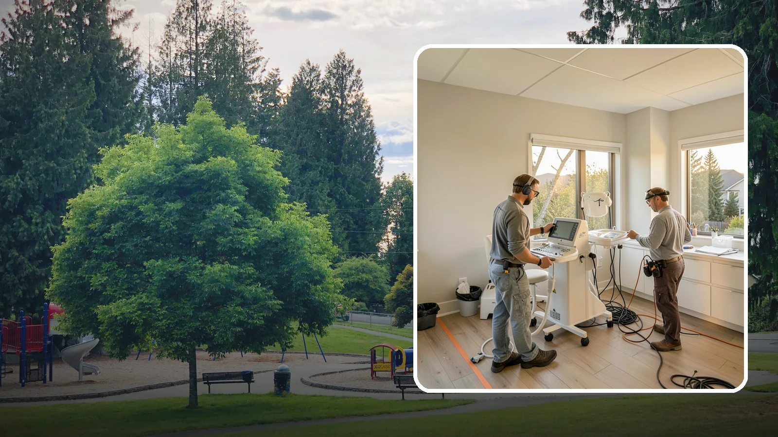Medical Office Buildout in Bonney Lake, Pierce County, WA - Construction of clinics and medical offices with specialized systems and code compliance.