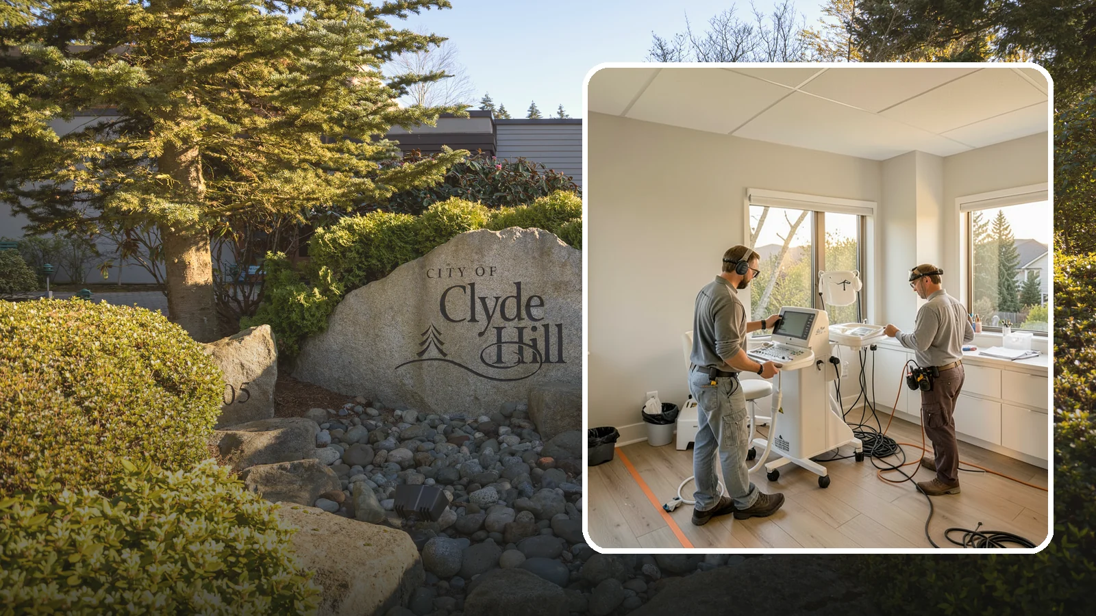 Medical Office Buildout in Clyde Hill, King County, WA - Construction of clinics and medical offices with specialized systems and code compliance.