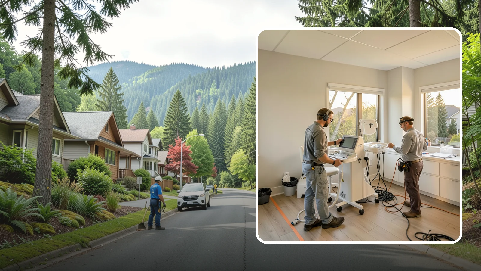 Medical Office Buildout in Darrington, Snohomish County, WA - Construction of clinics and medical offices with specialized systems and code compliance.