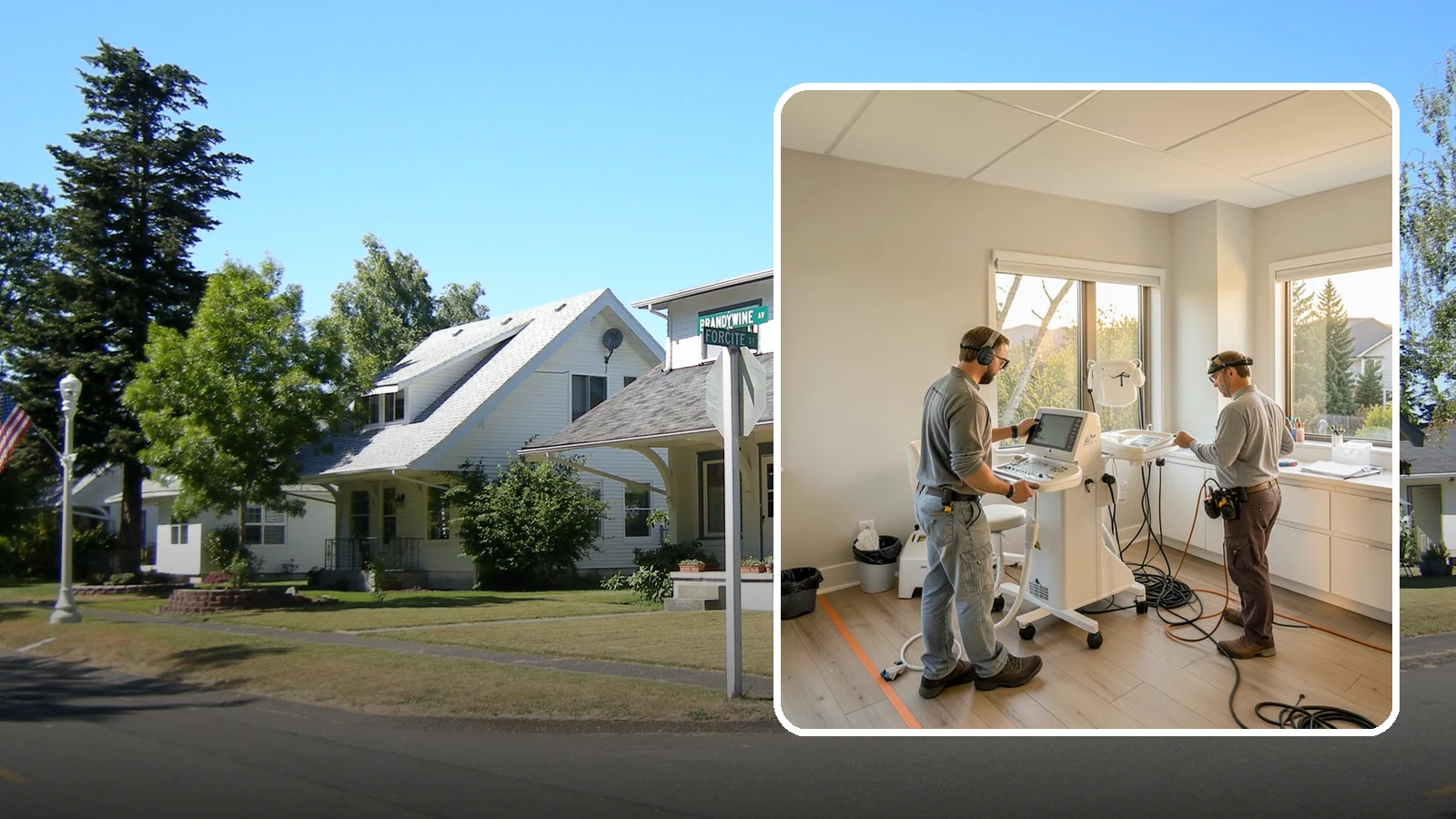 Medical Office Buildout in DuPont, Pierce County, WA - Construction of clinics and medical offices with specialized systems and code compliance.