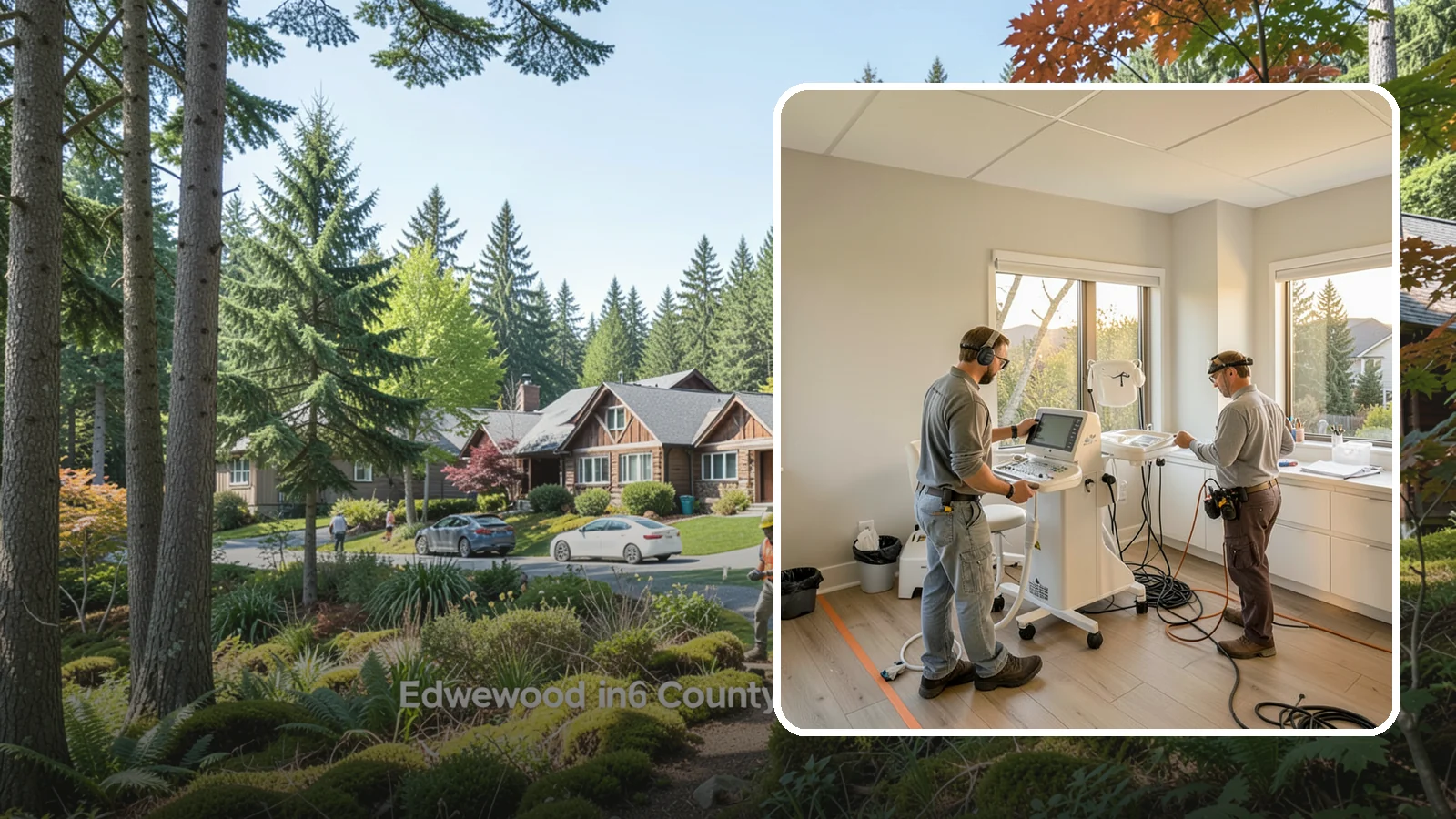 Medical Office Buildout in Edgewood, Pierce County, WA - Construction of clinics and medical offices with specialized systems and code compliance.