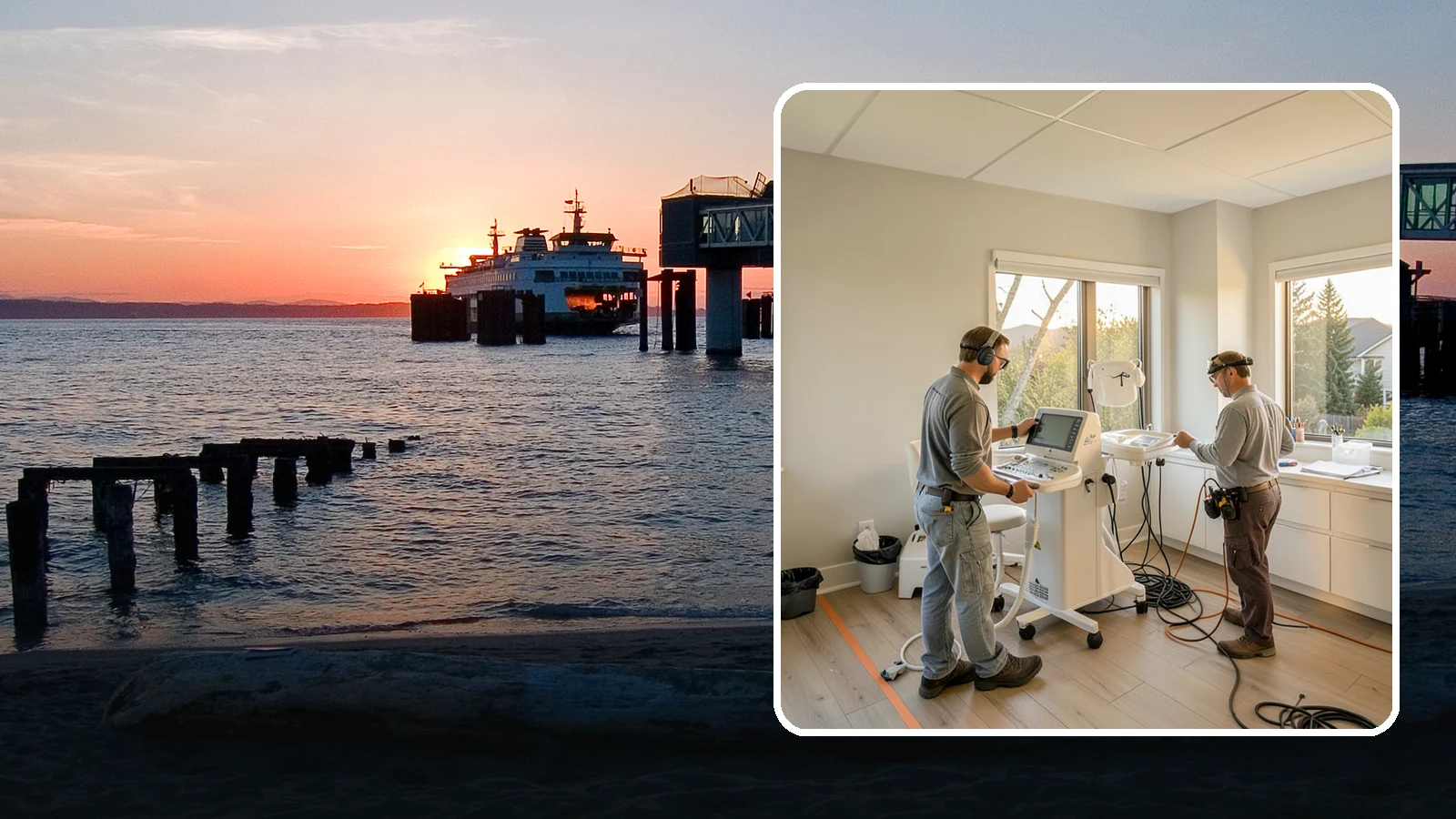 Medical Office Buildout in Edmonds, Snohomish County, WA - Construction of clinics and medical offices with specialized systems and code compliance.