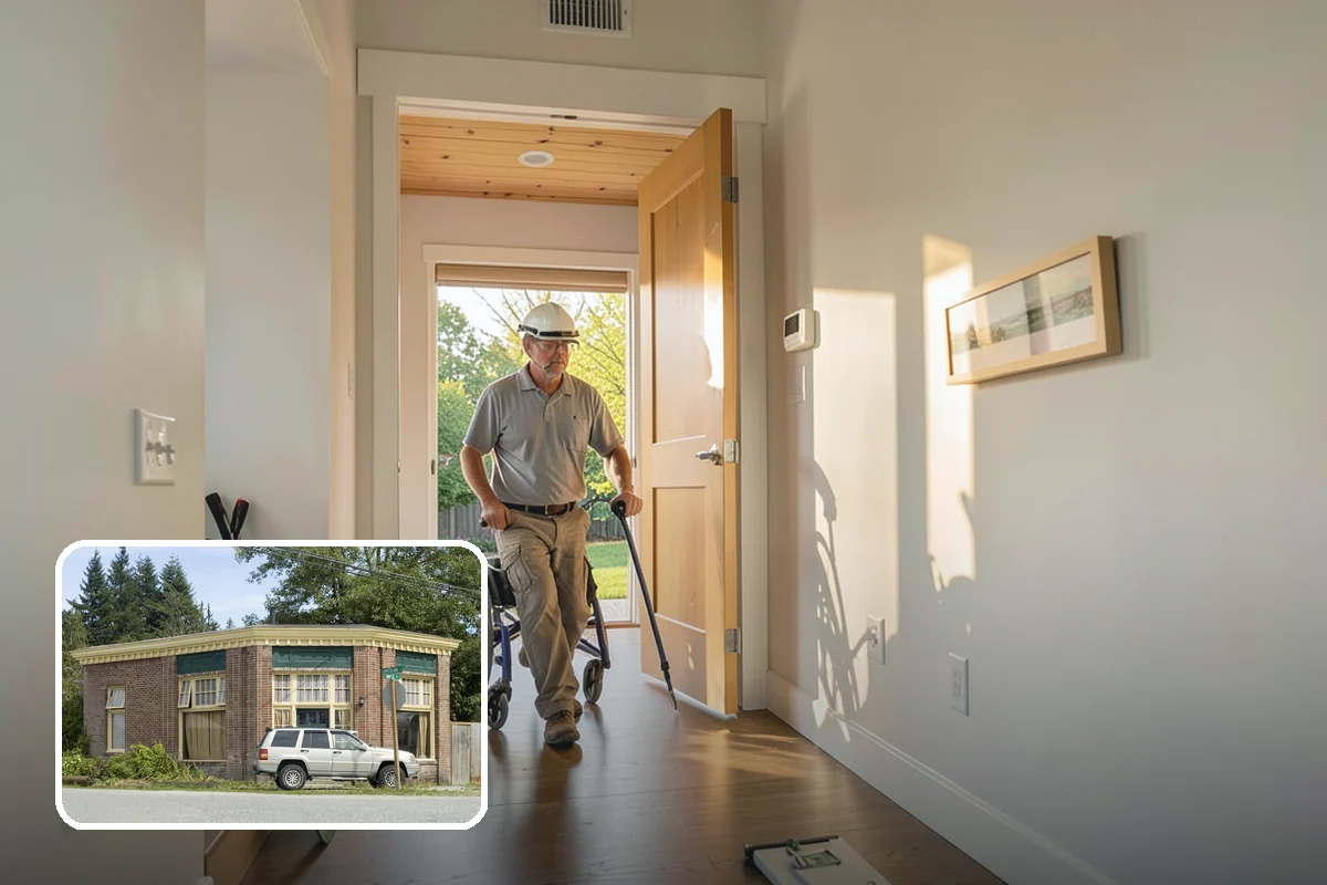 Medical Office Buildout in Hamilton, Skagit County, WA - Exam and treatment rooms built to medical standards