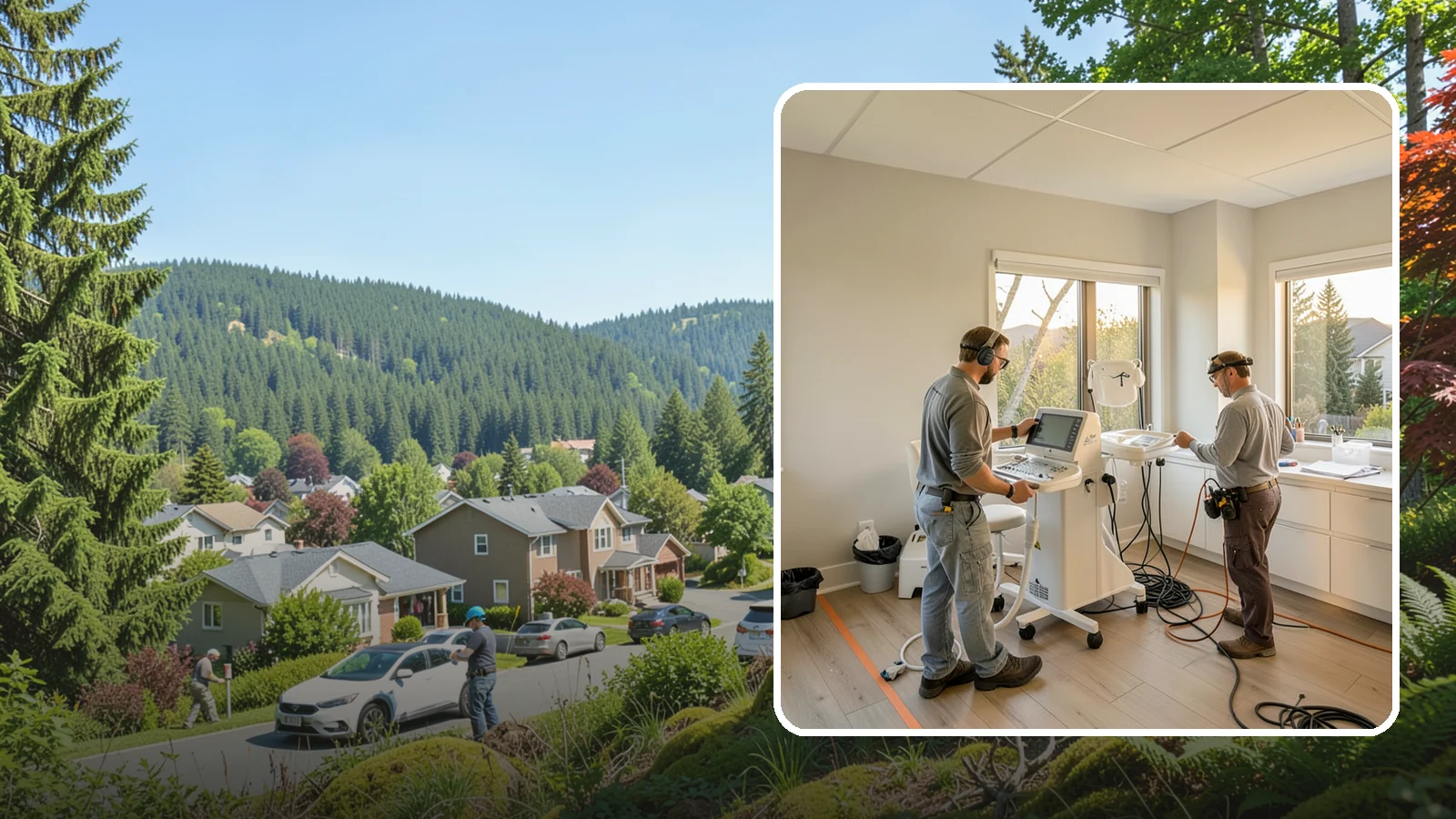 Medical Office Buildout in Index, Snohomish County, WA - Construction of clinics and medical offices with specialized systems and code compliance.
